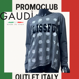 Блуза Gaudì,сива, 95% памук, 5% еластан,размер XS, Италия